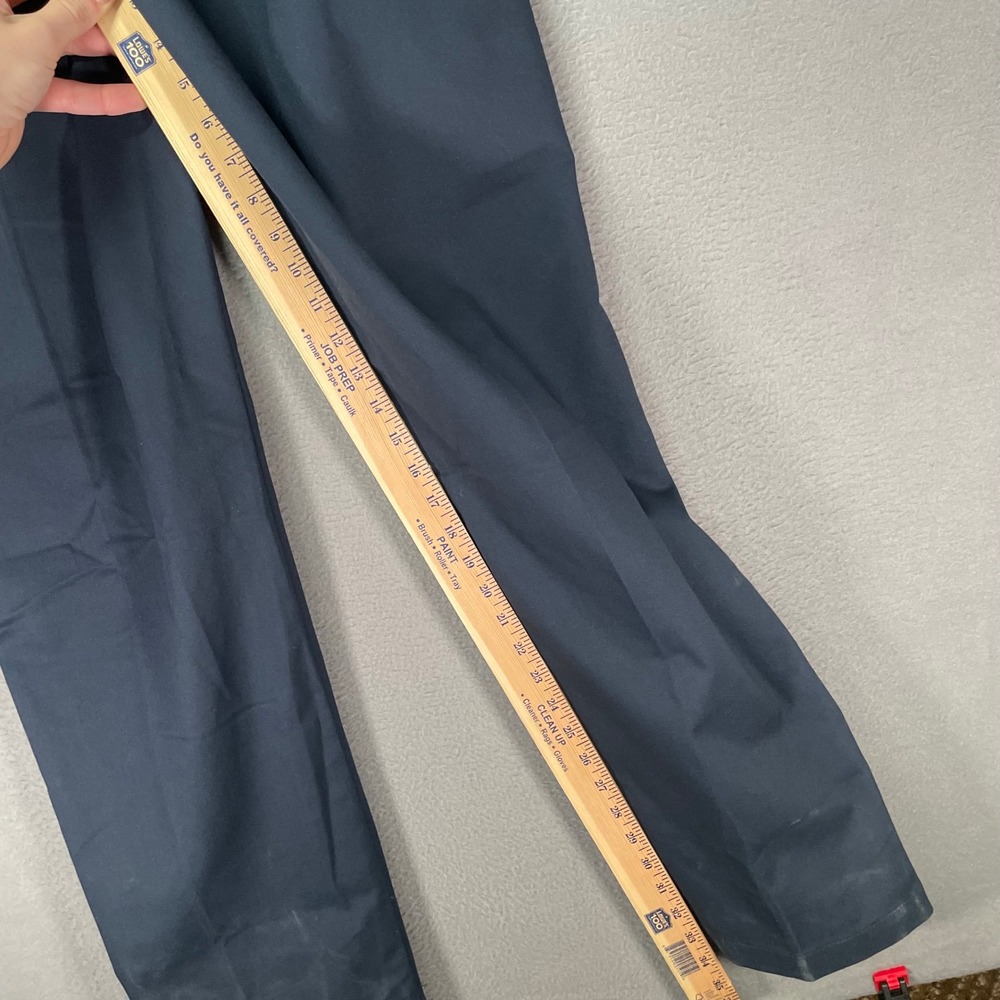 Dickies Flex Work Pants Mens 34x34 Navy Regular Straight WP840 Workwear - Picture 6 of 8
